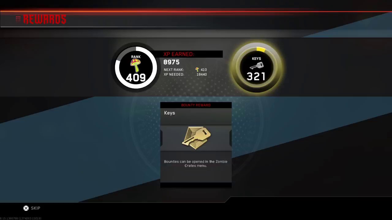 Infinite warfare zombies bounties