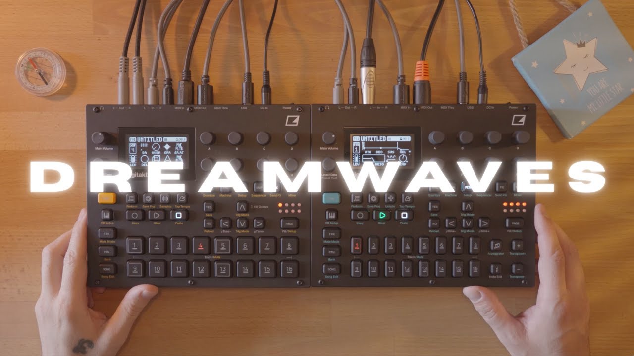 Digitakt II | Digitone II - DreamWaves (Synthwave jam)