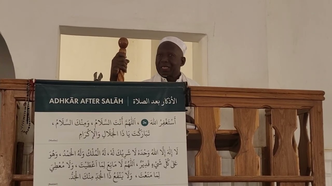 Friday khutba today in  farafenni the khutba was about Ramadan 14 february 2026 