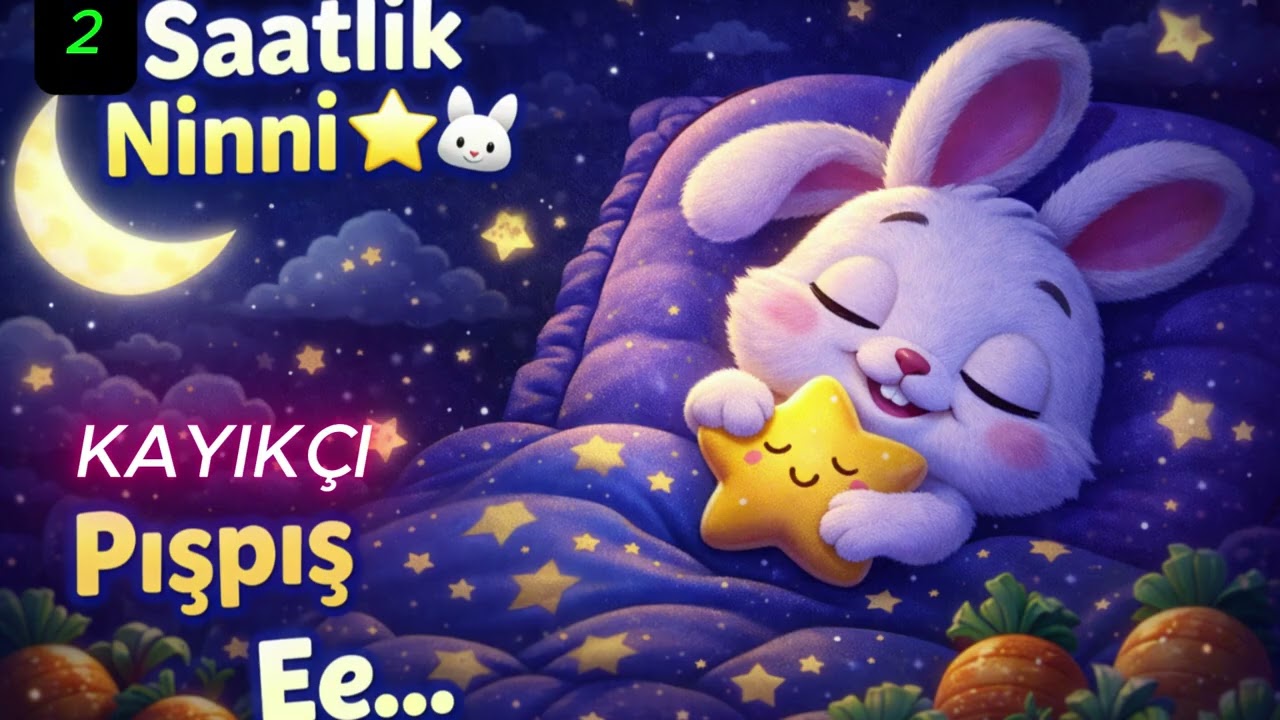 Kayıkçı Ninnisi 2 Saat 🌙 | Kesintisiz Bebek Uyku Ninnisi | Hemen Uyutur
