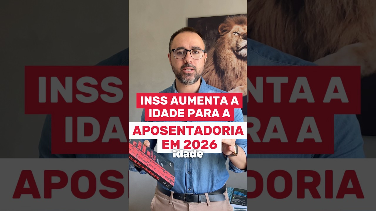 INSS altera a idade m&iacute;nima para 2026! #inss #2026 #mudan&ccedil;a #aposentadoria