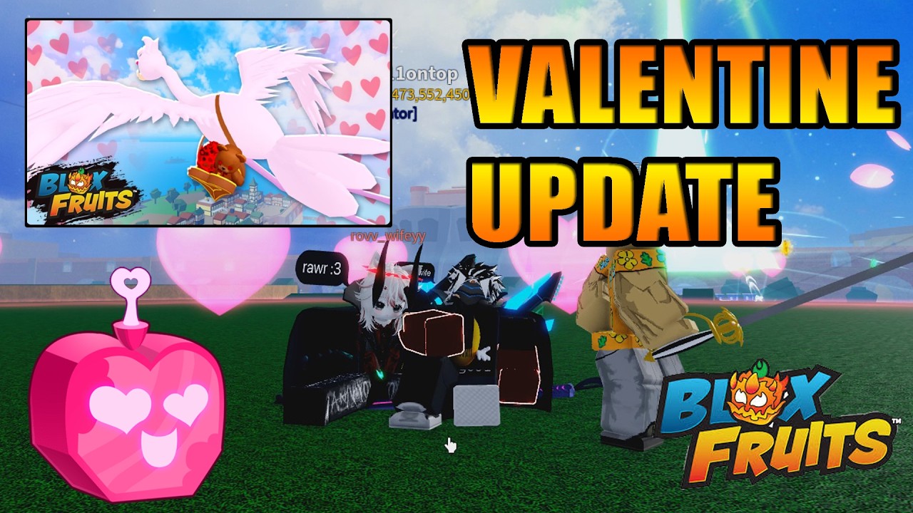 Blox Fruit Valentine Update + Yeti Mutation - Blox Fruits