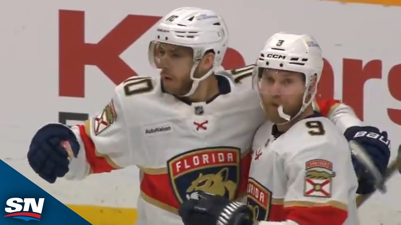 Panthers' A.J. Greer Nets Goal 11 Seconds Into Tilt vs. Predators