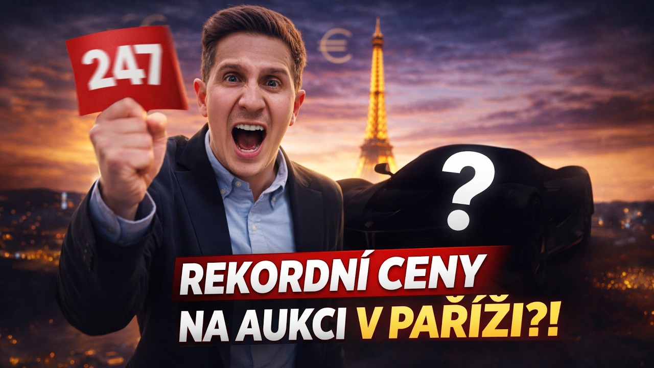 PŘIHAZUJEME NA FERRARI ZA 220 MILIÓNŮ??? | Vlog Retromobile Paris 2026