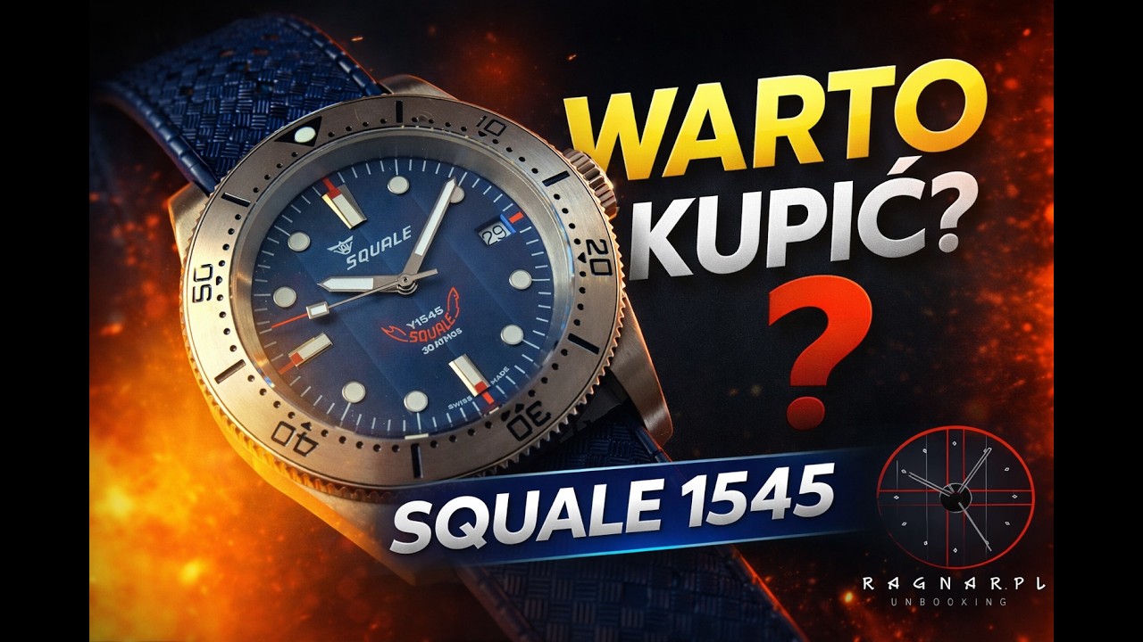 Czy Squale 1545 to solidny tool‑watch, czy tylko ładny diver?