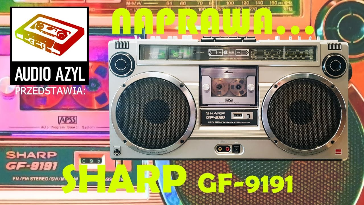 SHARP GF 9191  - Naprawa: Audio Azyl #121