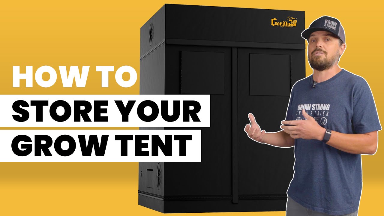 How to Store a Gorilla Grow Tent Between Uses (Rebox)