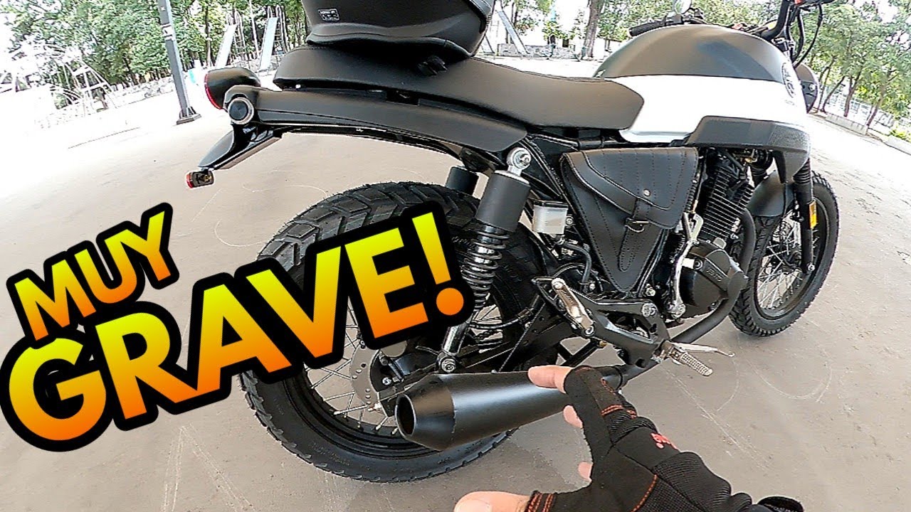 VENTO ROCKETMAN 250 MOTO MODIFICADA ESCAPE DEPORTIVO CAFE RACER