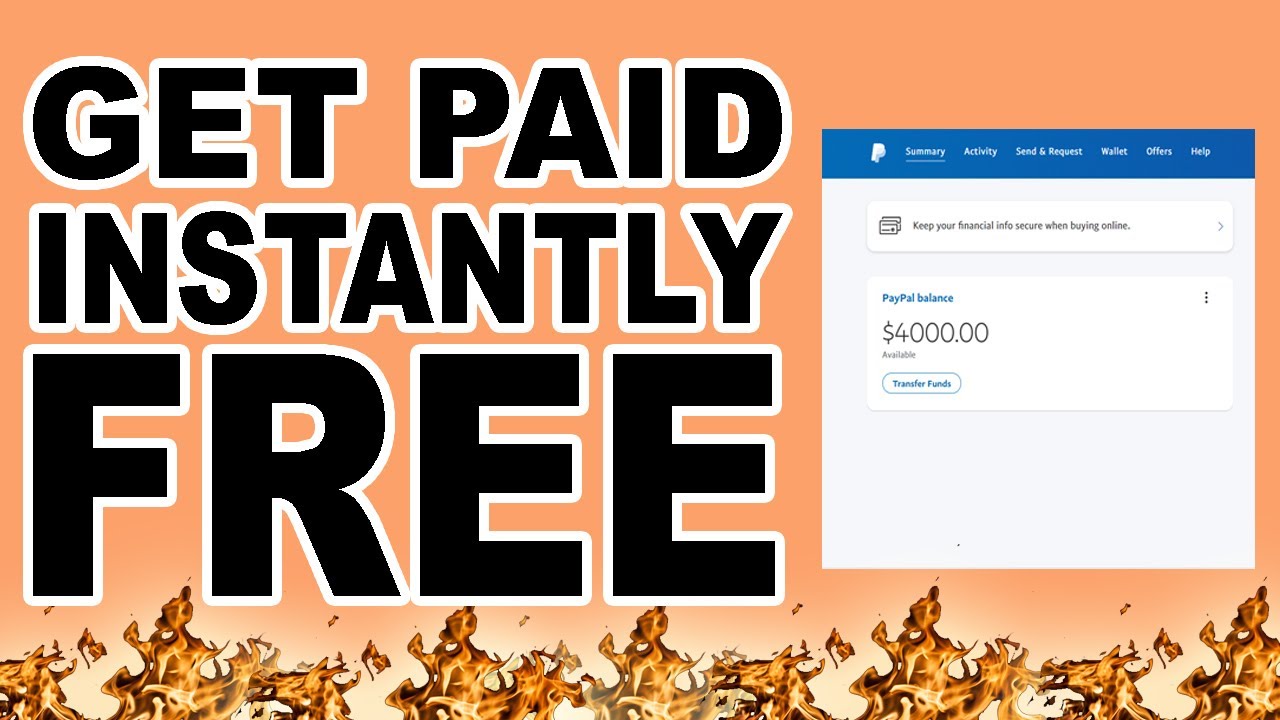 MAKE FREE PayPal Money RIGHT NOW $4,000+ | 🔥💰🤑 Make Money Online 2021