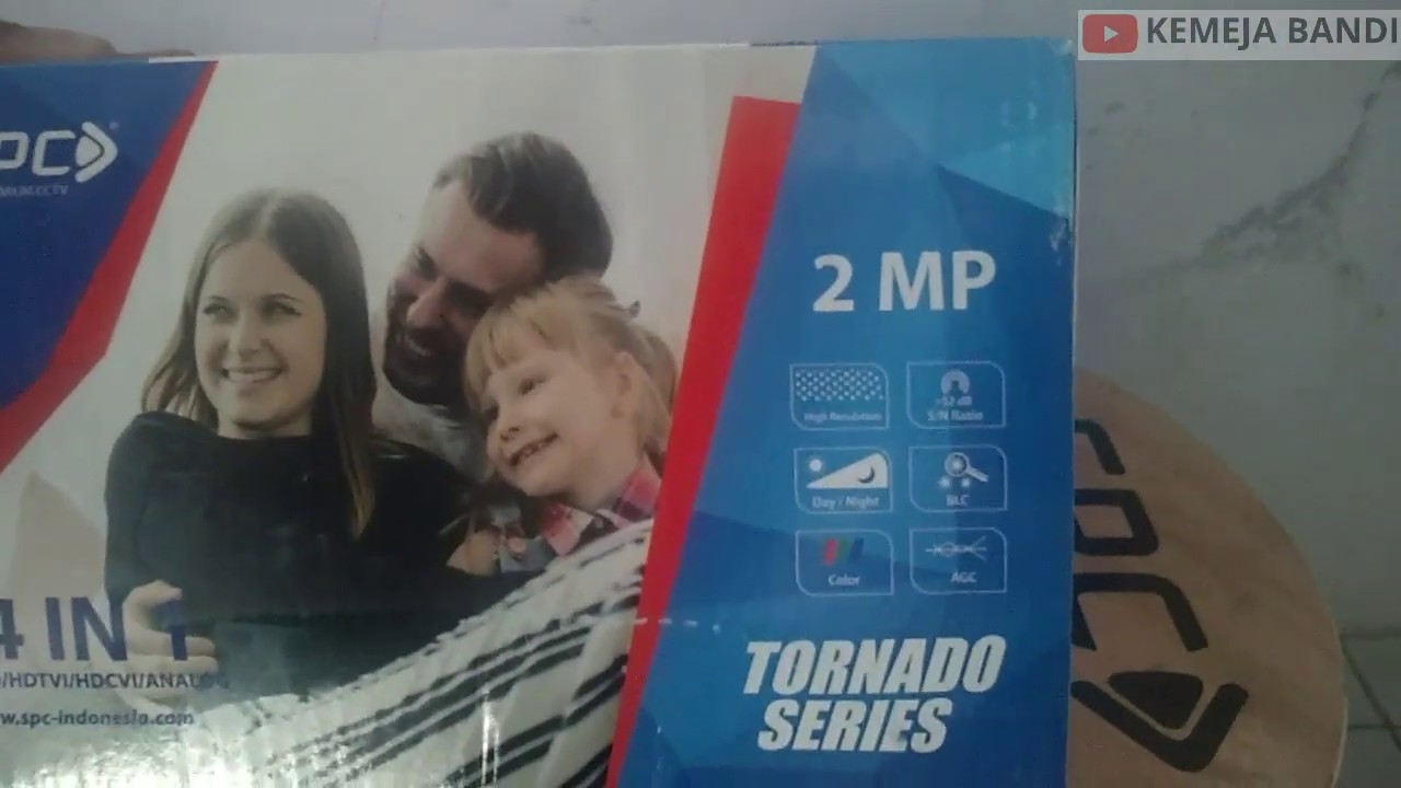 Camera CCTV 2 MP outdoor Merk SPC Tepy Tornado Series