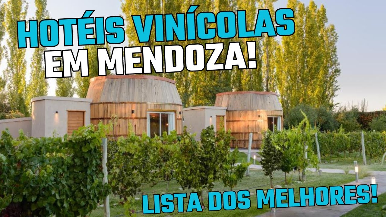 Hotéis vinícolas em Mendoza! Quais são as imperdíveis? Com minha indicação que visitei por lá!