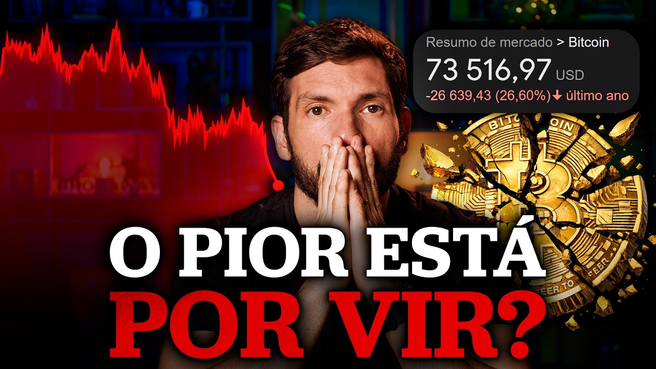 BITCOIN EM QUEDA LIVRE | O que não estão falando sobre a queda do bitcoin?