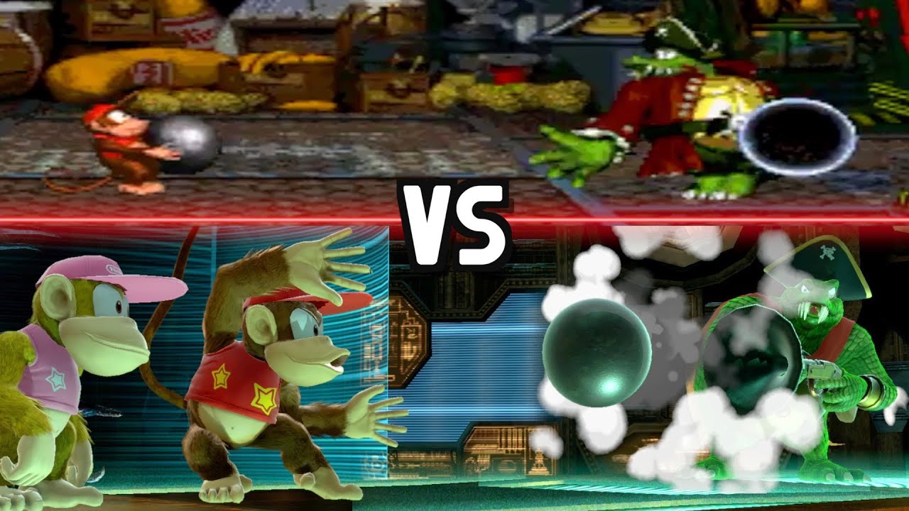 Smash Ultimate- Donkey Kong Country 2, King K. Rool Battle!