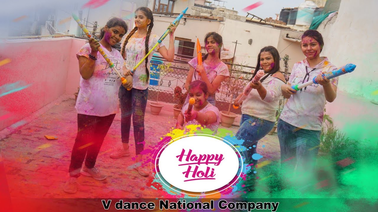 HOLI DANCE COVER  MASHUP || FULL VIDEO || HOLI 2021 || V DANCE NATIONAL COMPANY || HAPPY HOLI TO ALL