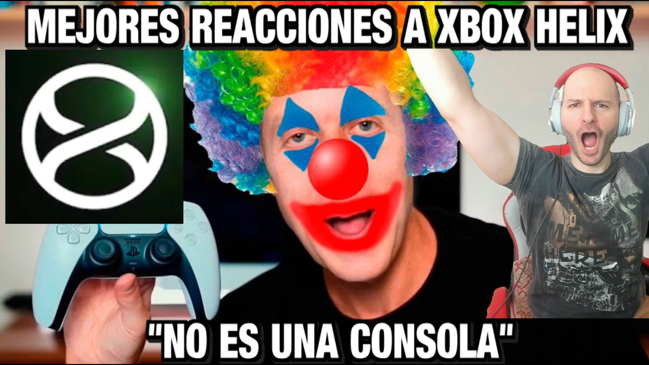 ¡¡¡MEJORES REACCIONES A XBOX HELIX, LOS PIPEROS ESTÁN RABIANDO!!! - Sasel - playstation - microsoft