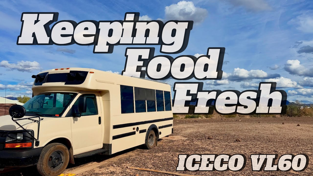 Путешествие в Кварцсит с ICECO VL60 | Свежие продукты без подключения к электросети в пустыне
