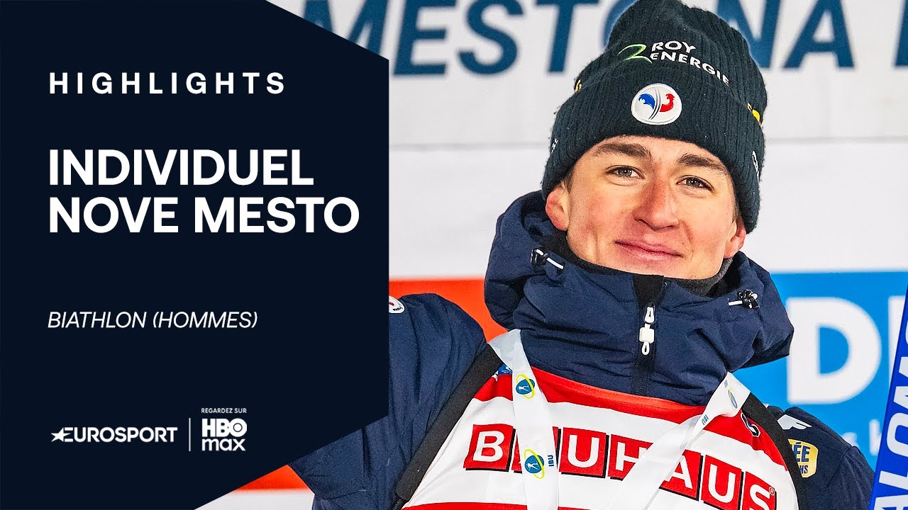 BIATHLON 2025-26 : LA DÉMONSTRATION d'Éric Perrot sur l'individuel de Nove Mesto, Jacquelin 2e