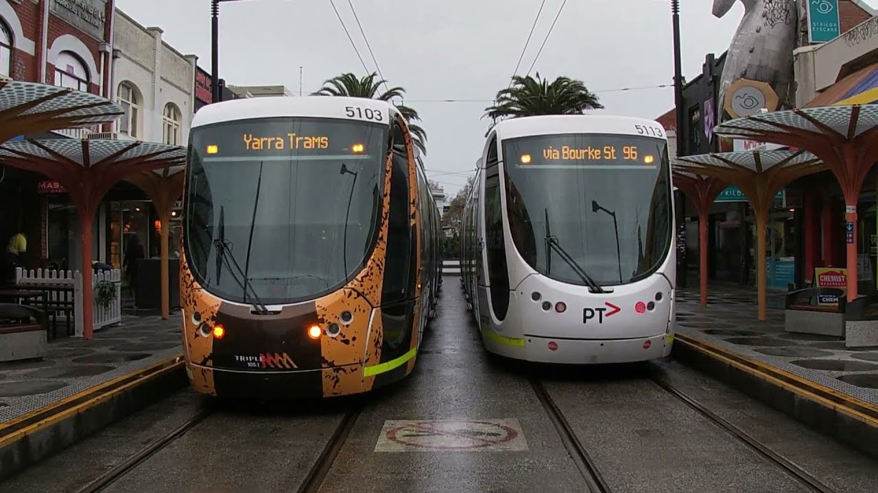 Vlog #23 St Kilda - Bumblebee Trams in Melbourne