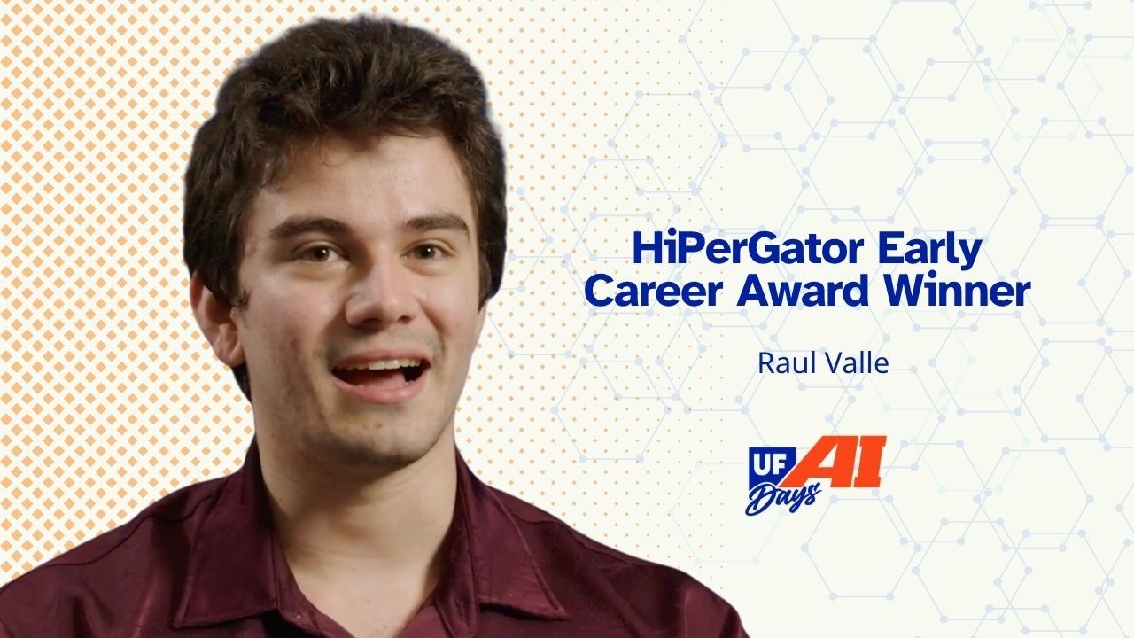 UF student wins award for picking others' brains with AI
