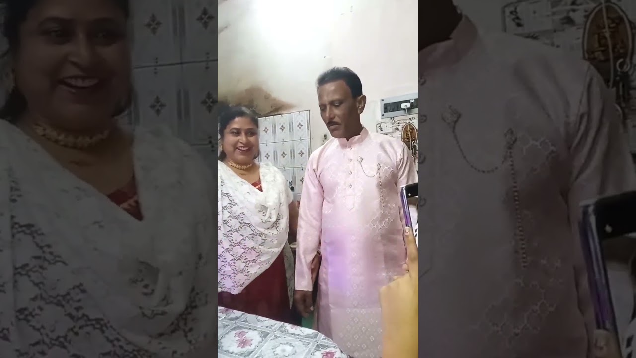 মা আর bapi anniversary ki vaba celebration korlm
