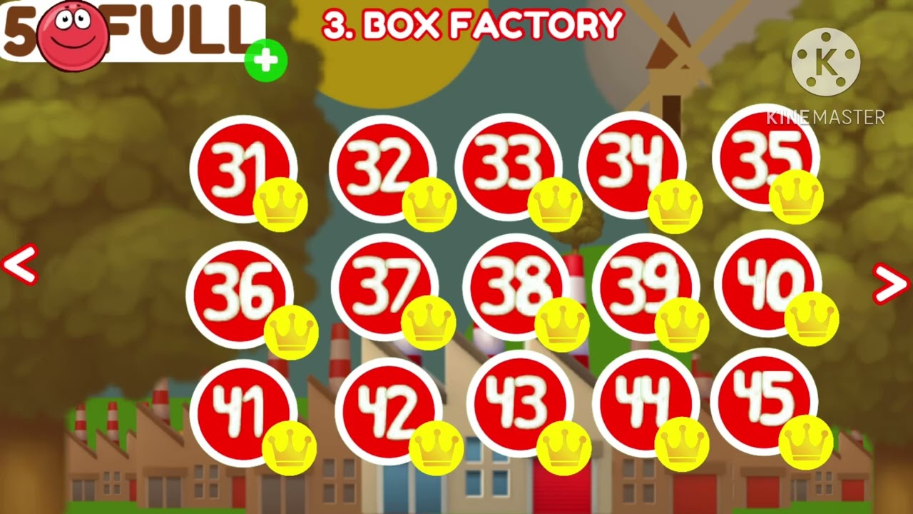 Red Ball 4 - Gameplay Walkthrough Part 11 - All Levels/Chapters/Episodes (iOS, Android)