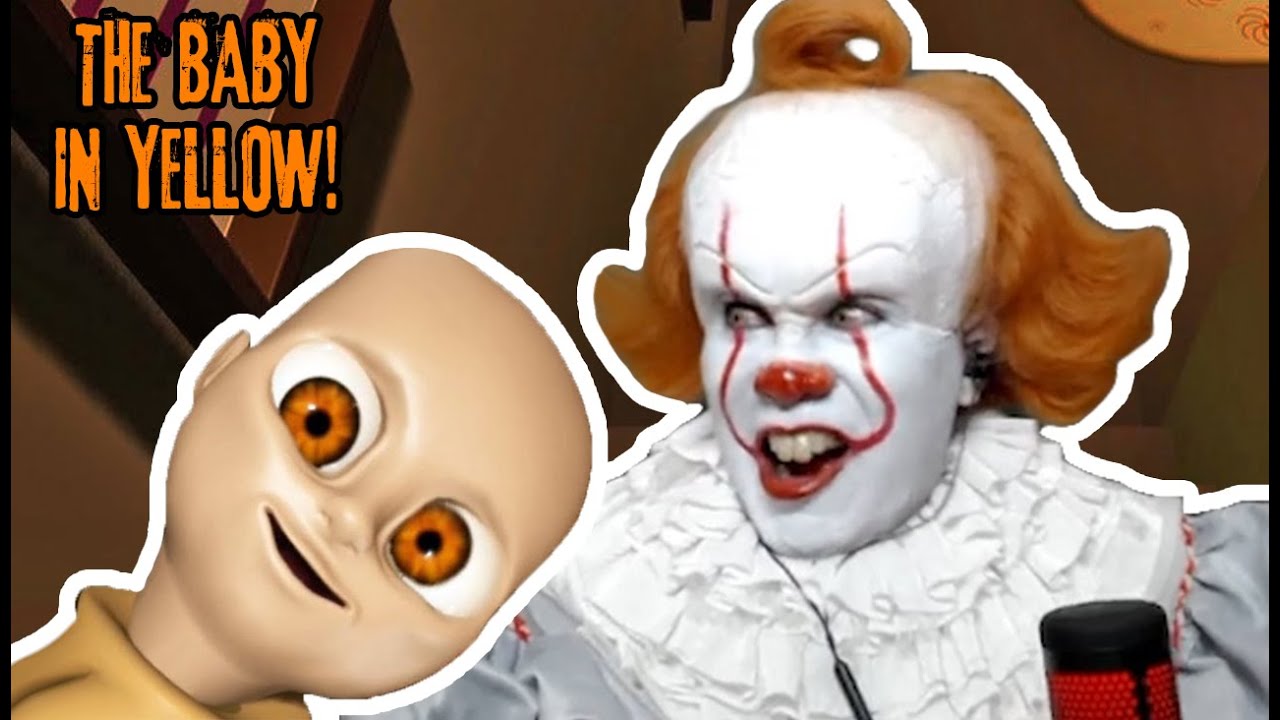 Pennywise Babysits a DEMON BABY! (THE BABY IN YELLOW) | Prince De Guzman