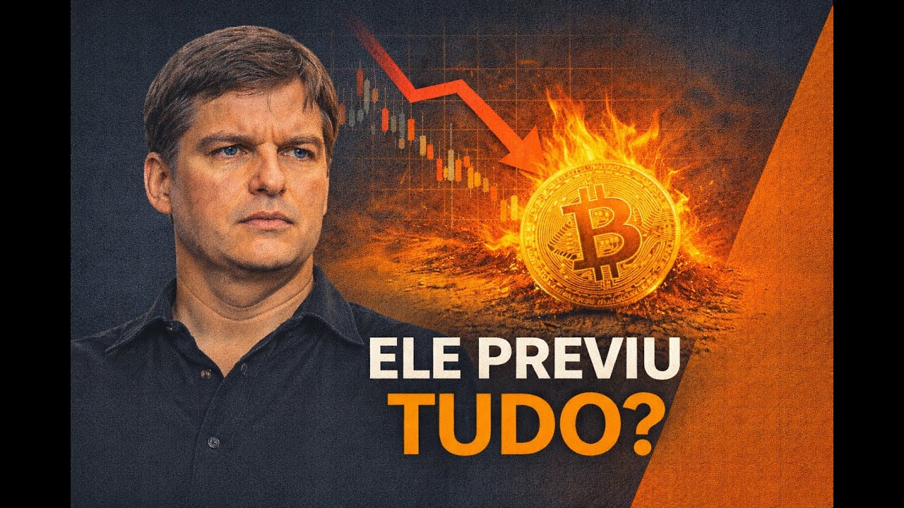 Michael Burry ALERTA para EFEITO DOMINÓ Após Despencada do Bitcoin