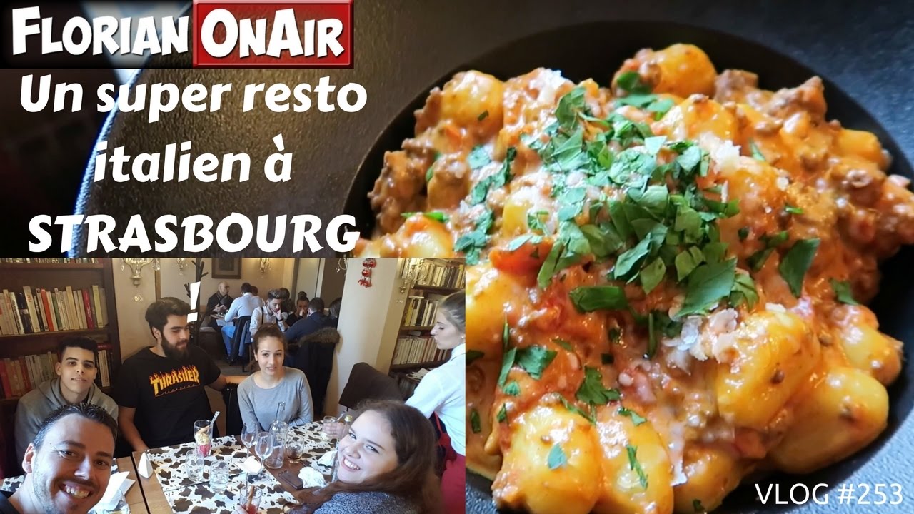 Un super RESTO ITALIEN à Strasbourg - VLOG #253