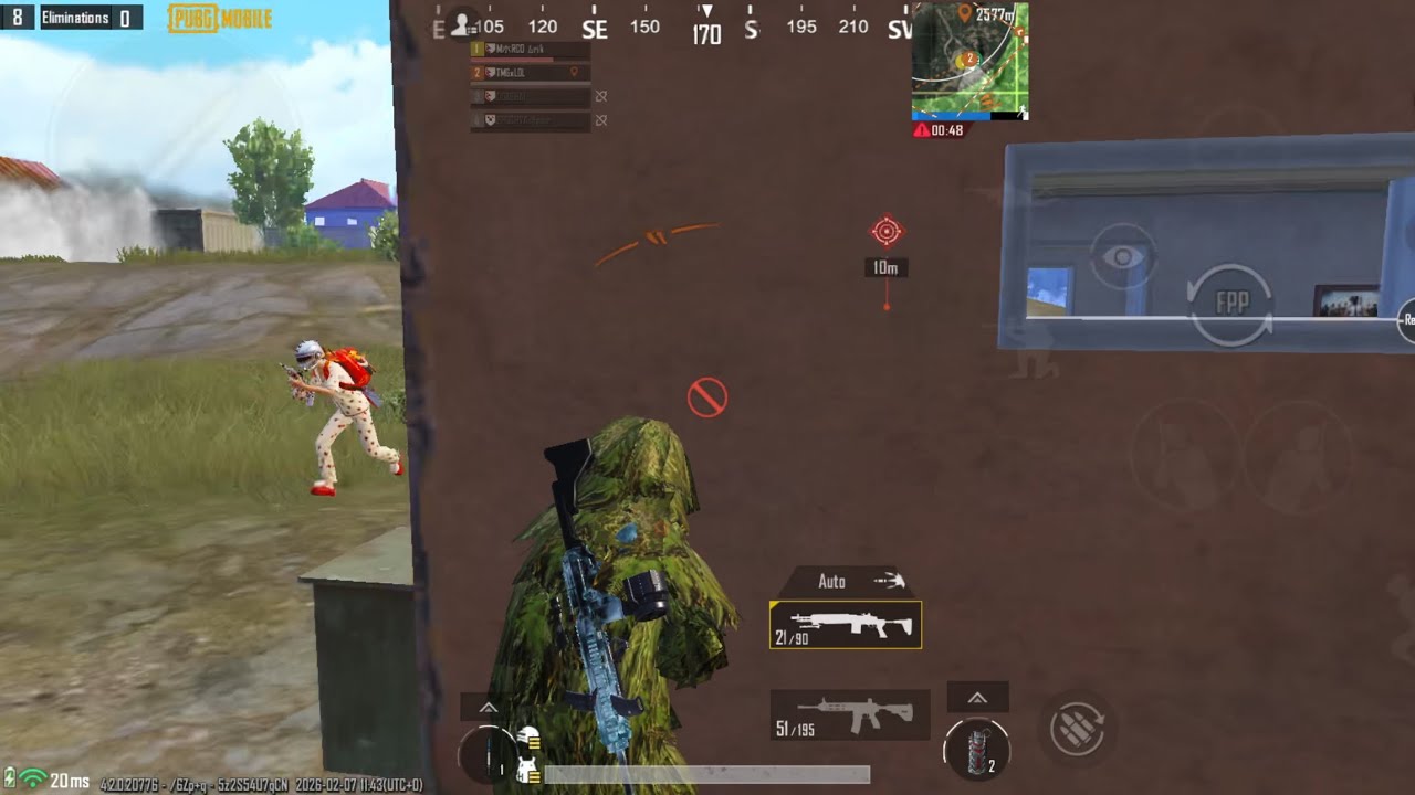 MK12 vs S12k Gameplay | pubgm