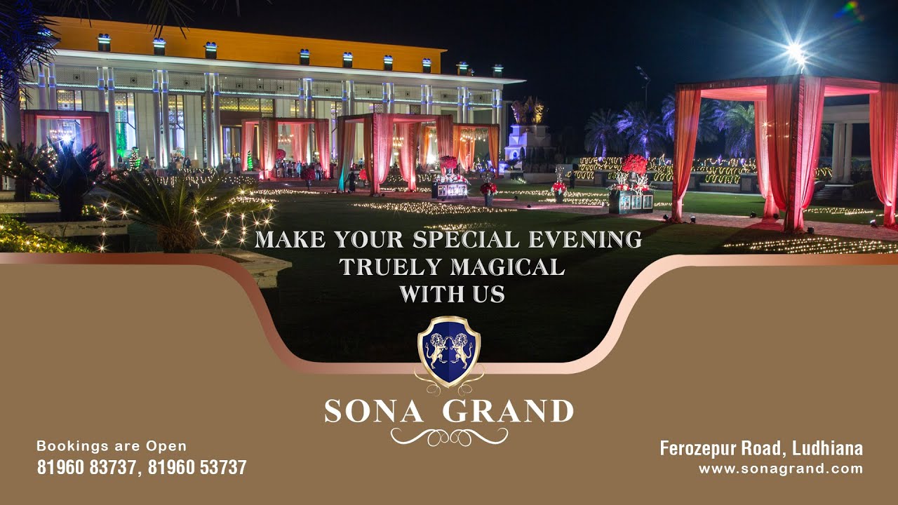 A LUXURIOUS WEDDING AT SONA GRAND RESORT