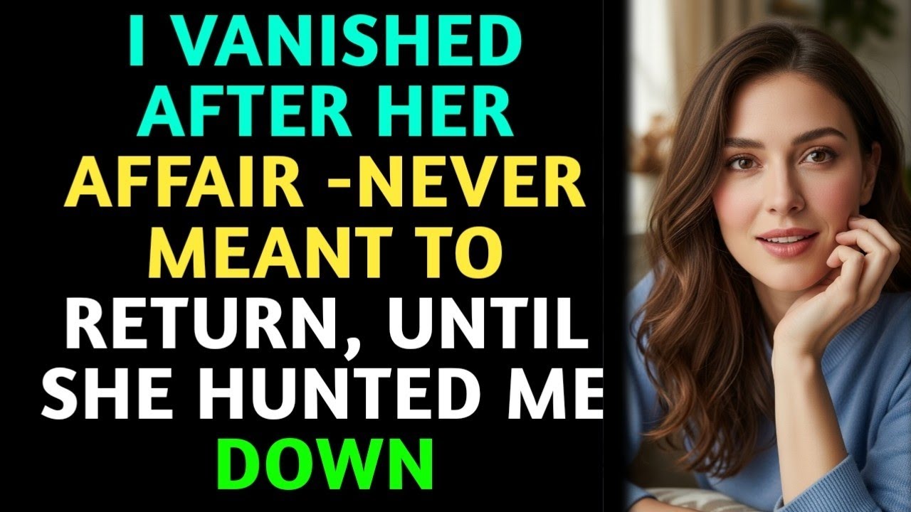 I Vanished Without a Word After Her Affair — She Spent Months Hunting Me Down