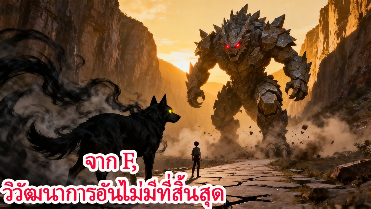 ช็อกทั้งโรงเรียน! เรียกหมาดำระดับ F แต่แท้จริงคือสัตว์อสูรกลืนโลก วิวัฒน์ไม่สิ้นสุดระดับ SSS!