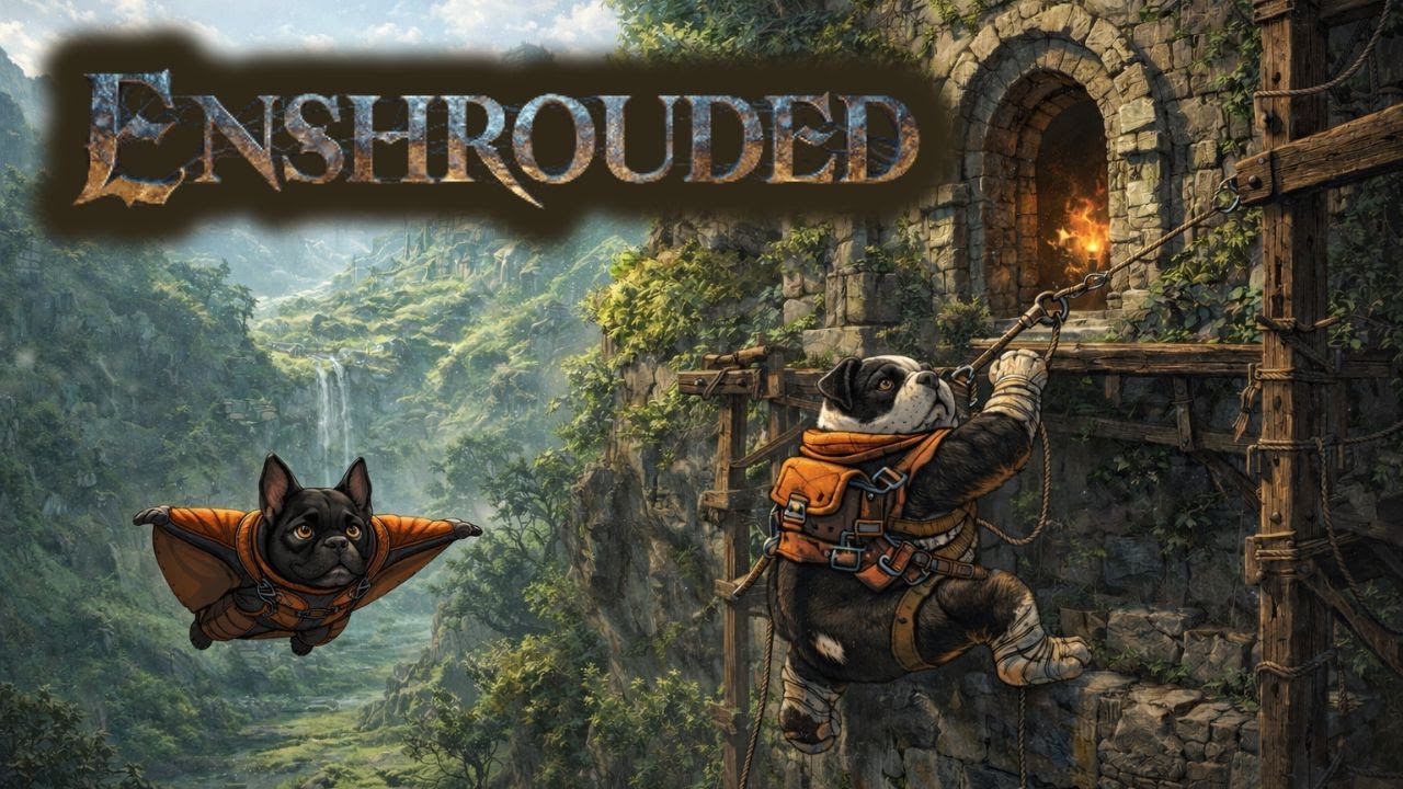 LIVE! Enshrouded! Let's get more villagers!