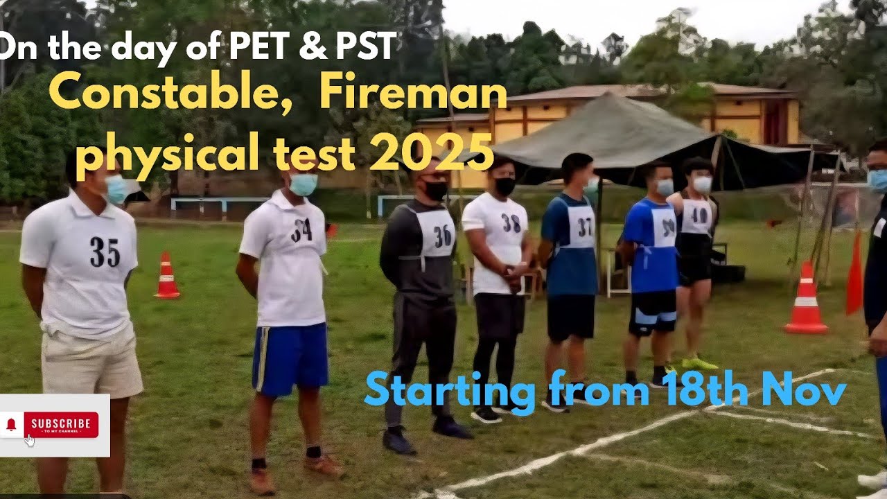 Physical Efficiency Test Day || APSSB Constable,  Fireman 🔥