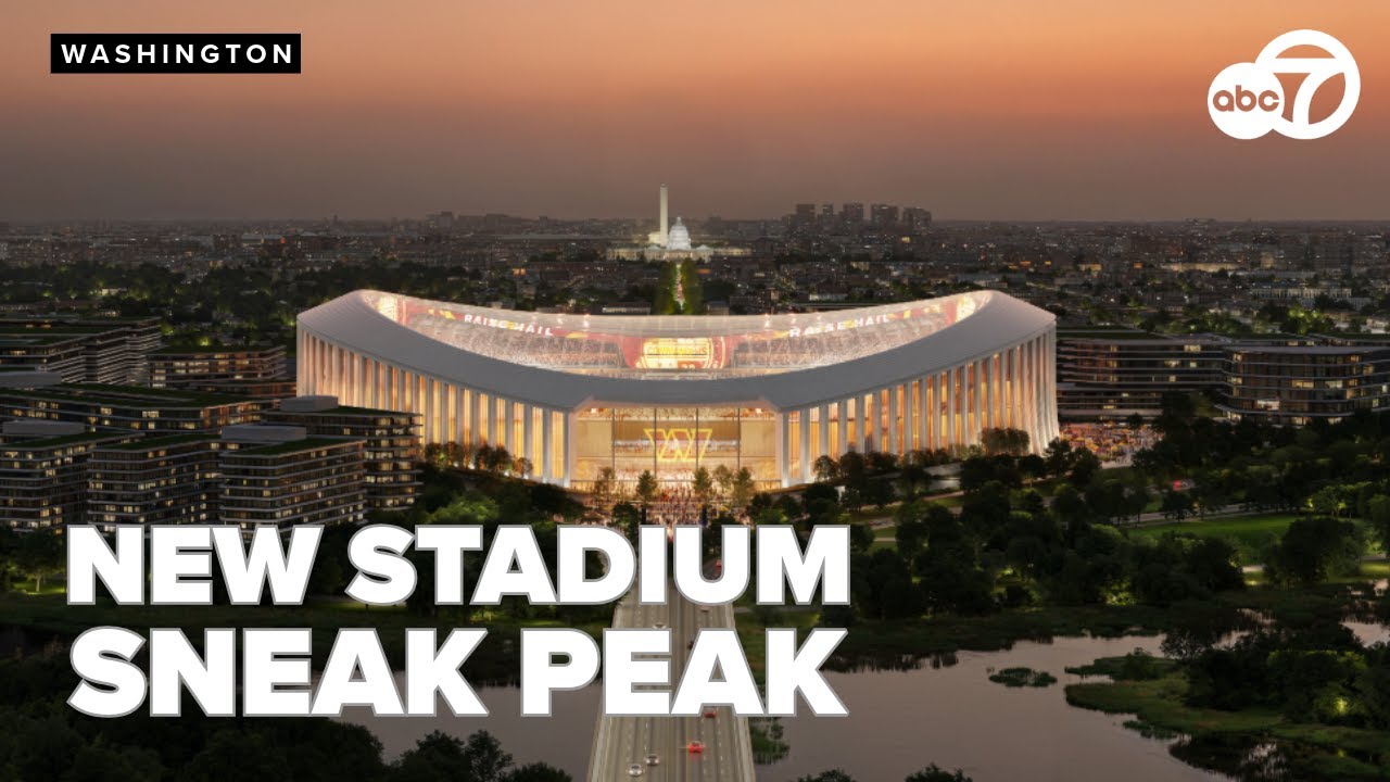 FIRST LOOK: Commanders release new stadium renderings as the football team returns to D.C.