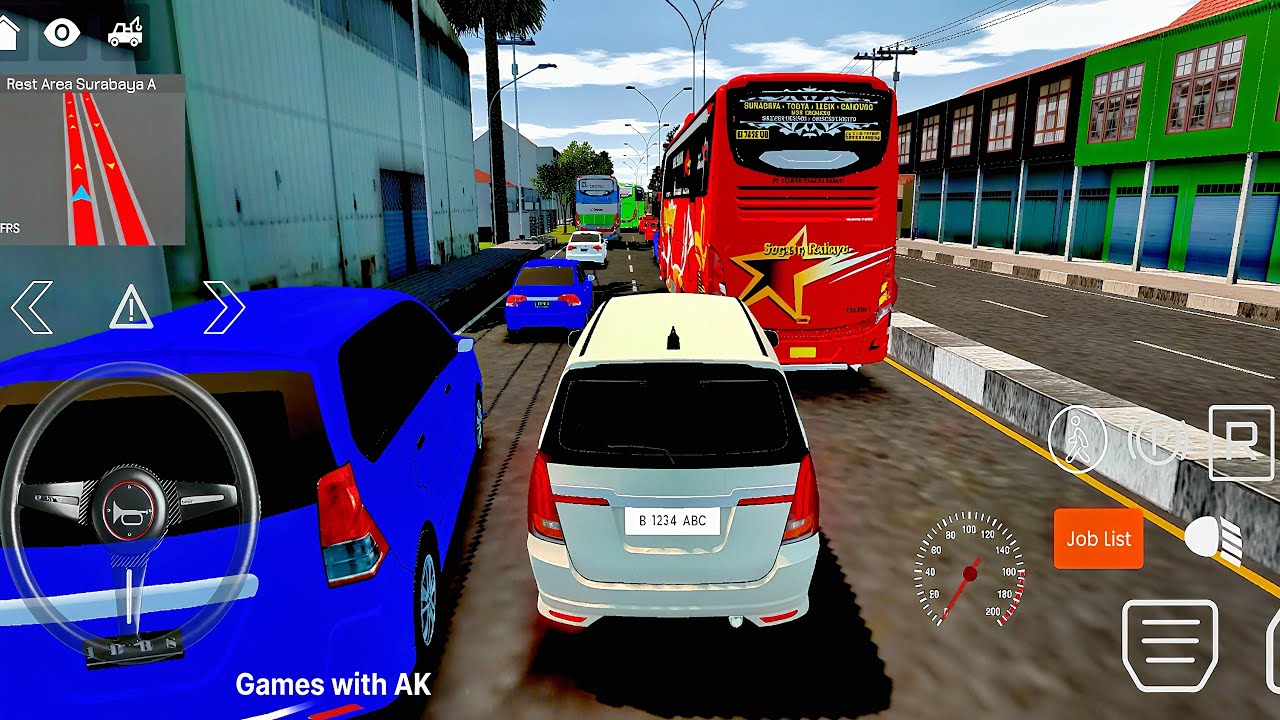 Toyota car simulator Indonesia || Car driving Simulator || Android Gameplay