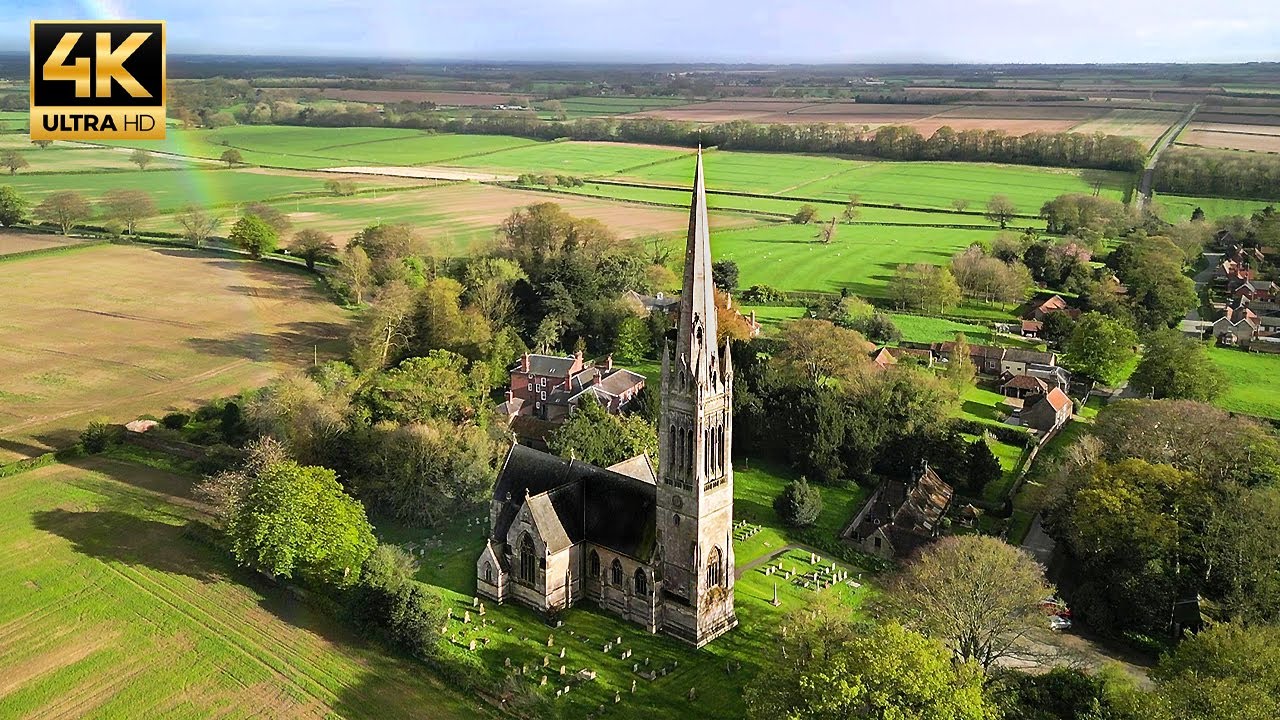 South Dalton From The Air | Hidden Gem Village in the Yorkshire Wolds