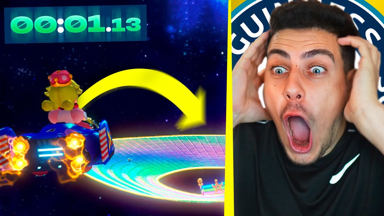 Los World Records IMPOSIBLES de Mario Kart 8 Deluxe 😱