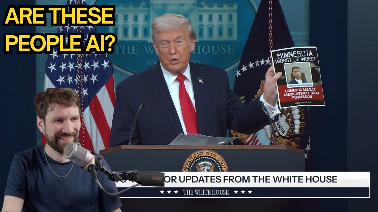 Destiny Reacts to Trumps White House Update w/ Props Jan. 20, 2026