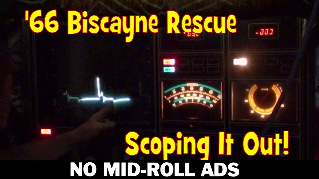 Part 17 Big Block Biscayne Rescue! Abandoned 66 Chevy Connecting the Atlas AMA 800 Diagnostic Scope!