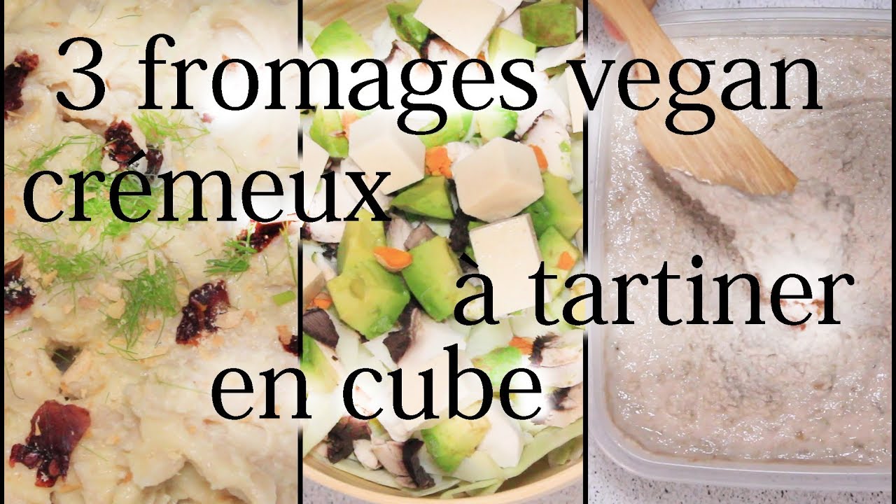 3 recettes de fromage sans lait maison ! (recettes vegan Waaaou !)
