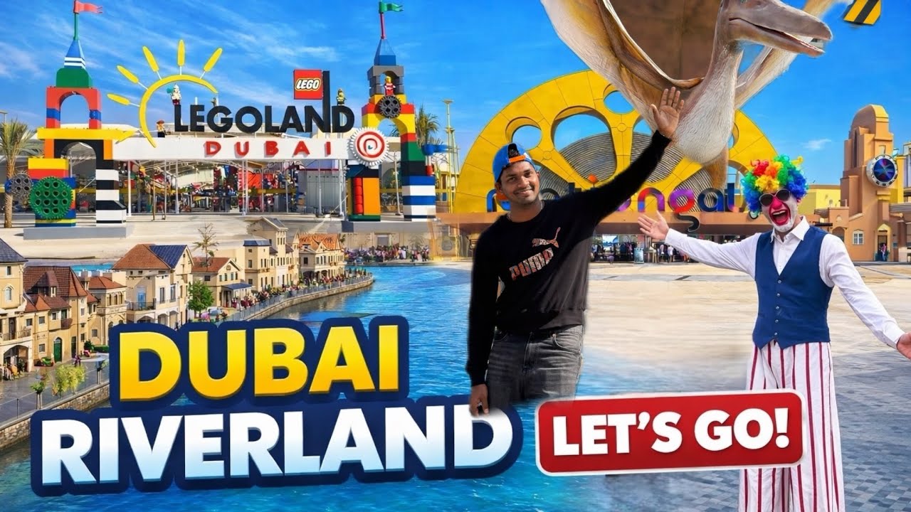 Dubai Riverland let’s go friends 