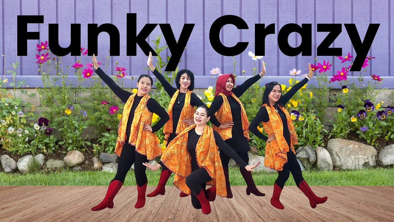 Funky Crazy - Line Dance - Yusni Zacharias (INA) & Anna Bax (INA) - February 2026