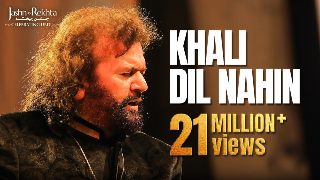 Khali Dil Nahin | Hans Raj Hans Live at Jashn-e-Rekhta