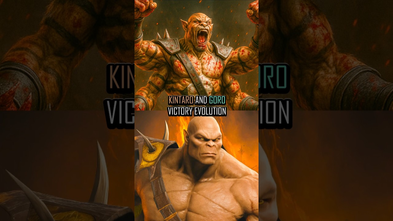 Победа Кинтаро и Горо в Mk9, Mk11 и Mk1. Хаос правит #mortalkombat1havik