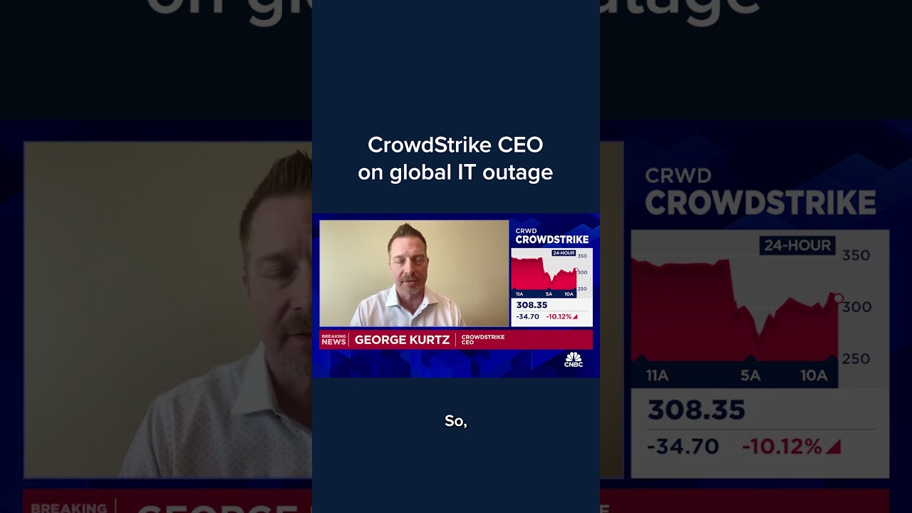 Глава CrowdStrike о глобальном IT-сбое