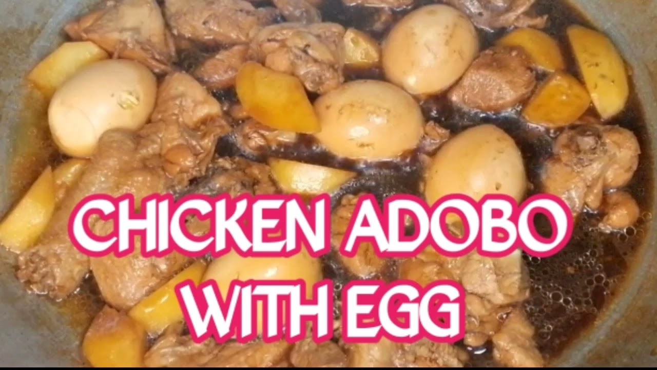 How to Cook Chicken Adobo with Egg and Potato