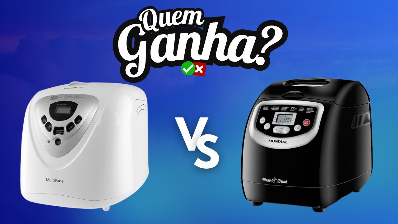 Qual a MELHOR PANIFICADORA DOMÉSTICA? PANIFICADORA BRITÂNIA OU PANIFICADORA MONDIAL?| Máquina de pão