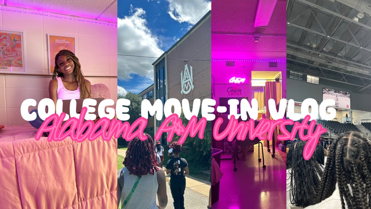 Freshman College Move-In Day Vlog | Alabama A&M University, Foster Complex Triple & AAMU Dorm Tour