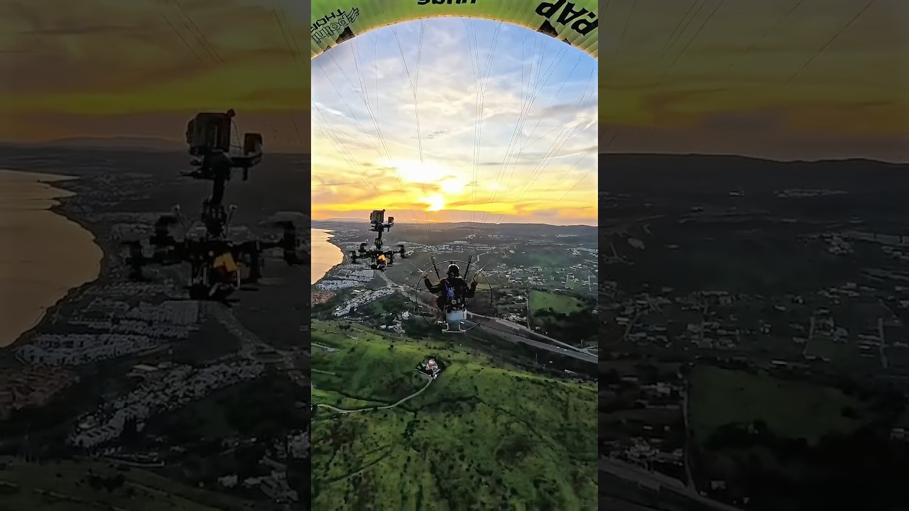 Epic shot, epic setup🪂DJI RS 3 Pro, SDR transmission & FPV🎬​@IvanMerino5@NicoAubert​@sebs.videos